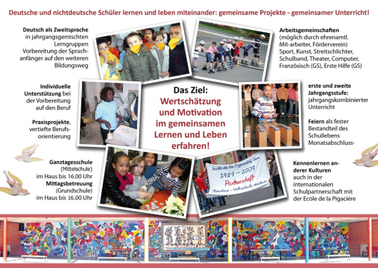 aktueller Flyer der Mönchbergschule